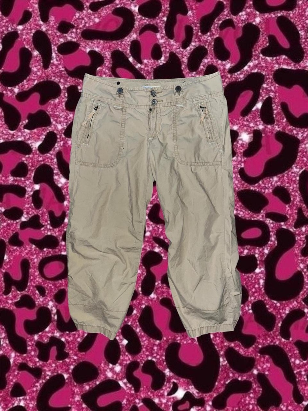 2010s American Eagle tan cargo pants